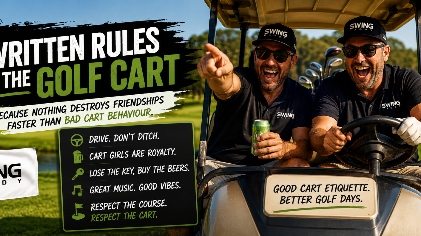 The Unwritten Rules of the Golf Cart