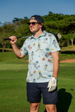 Golf Shirt - Party Polo - Rocket Man