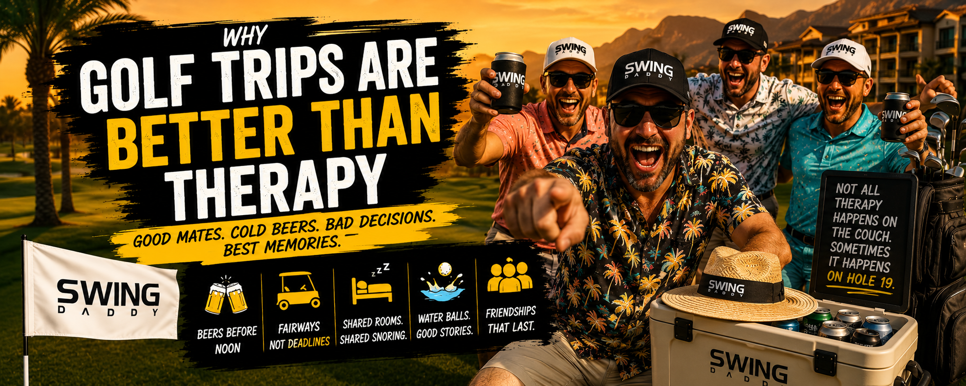 Why Golf Trips Are Better Than Therapy