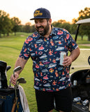 Golf Shirt - Party Polo - Boats and Hoes