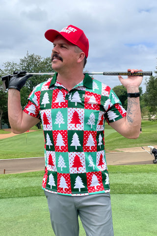 Golf Shirt - Party Polo - Christmas