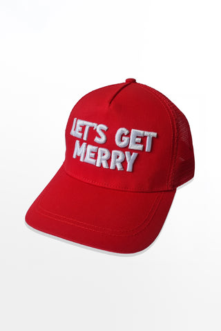 Cap - Trucker - Lets get Merry