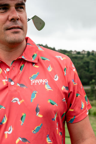 Golf Shirt - Party Polo - Birds of a Feather