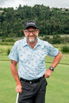 Golf Shirt - Party Polo - 2 in the Pink