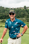 Golf Shirt - Party Polo - Jellyfish