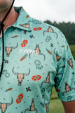 Golf Shirt - Party Polo - Buffalo Spirit