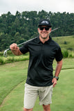 Golf Shirt - Classic Polo - Black Out