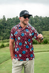 Golf Shirt - Party Polo - Daisy Haze