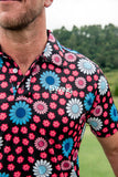 Golf Shirt - Party Polo - Daisy Haze