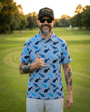 Golf Shirt - Party Polo - Hook Line and Swinger