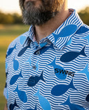 Golf Shirt - Party Polo - Hook Line and Swinger
