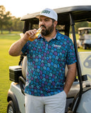 Golf Shirt - Party Polo - The Peacock