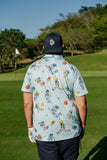 Golf Shirt - Party Polo - Rocket Man