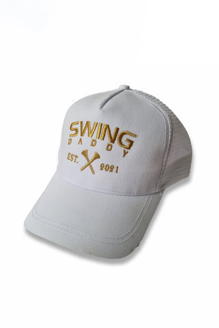 Cap - Trucker - Crew White