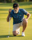 Golf Shirt - Party Polo - The Peacock