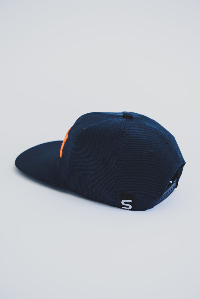 Cap Flat Peak Fore Navy Blue Swing Daddy