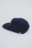 Cap - Flat Peak Fore - Navy Blue