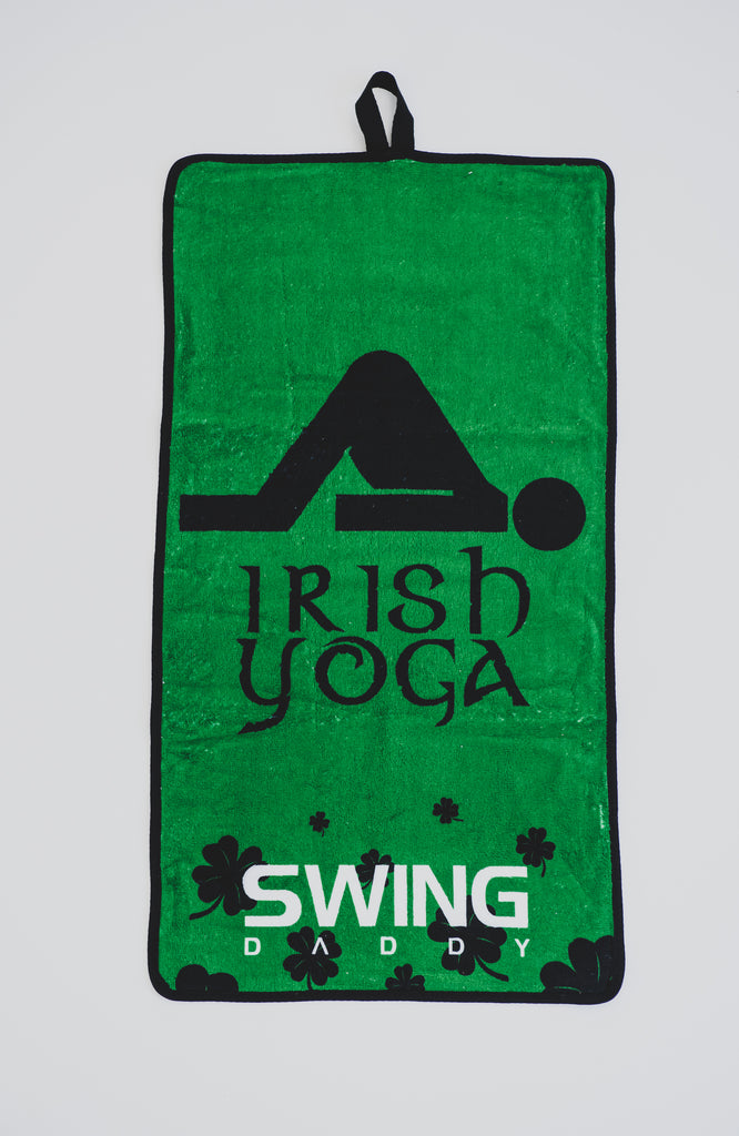 Golf Towel - Irish Yoga – Swing Daddy