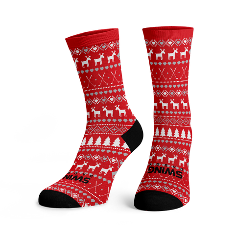 Socks - Xmas Red