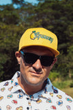 Cap - Flat Peak Lemon Squeezy - Yellow