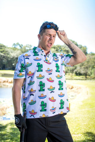Golf Shirt - Party Polo - Nacho Avg Golfer